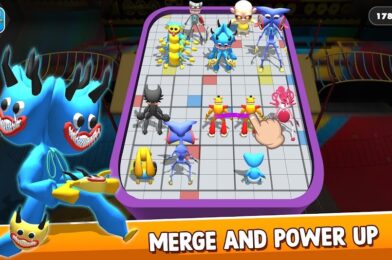 Merge Master Blue Monster v3.45.23 MOD + APK (God Mod, 1 Hit Kill, High Reward) Download MOD APK (VIP Unlocked) 2025