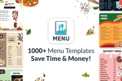 Menu Maker v61.0 MOD APK (Premium Unlocked) Download MOD APK (VIP Unlocked) 2025